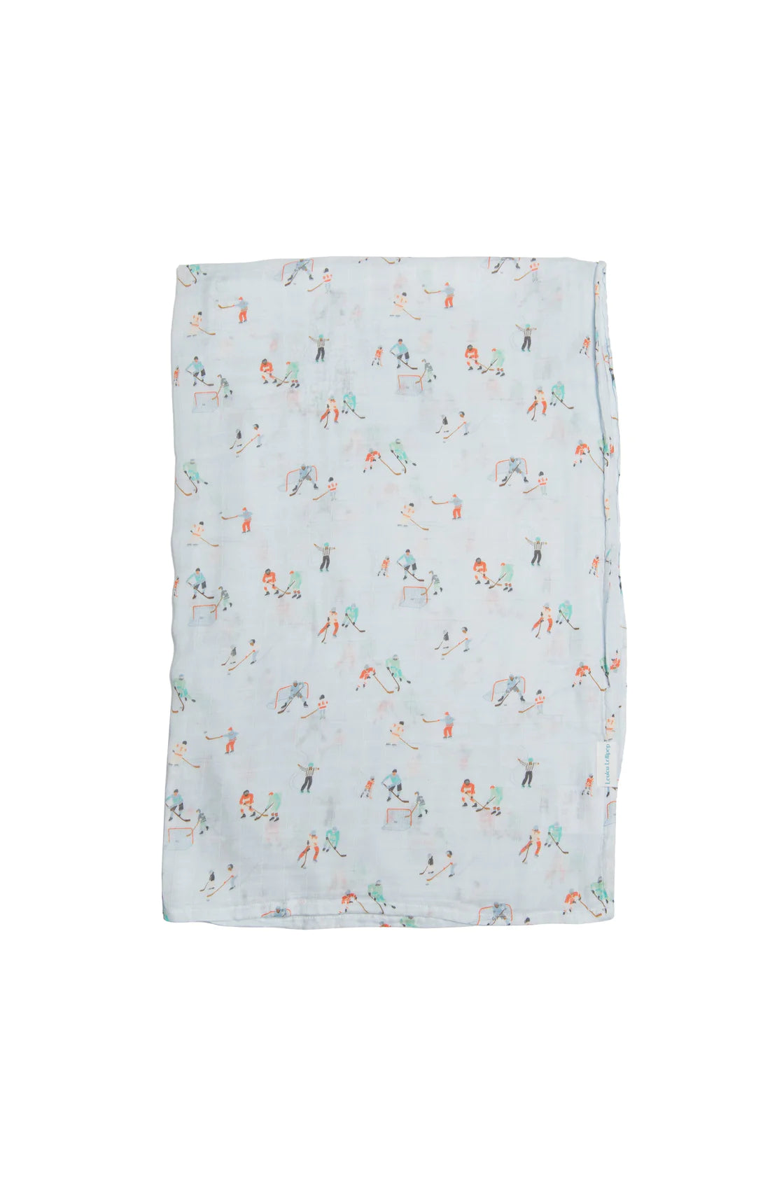  Loulou Lollipop Muslin Swaddle (Ice Hockey)