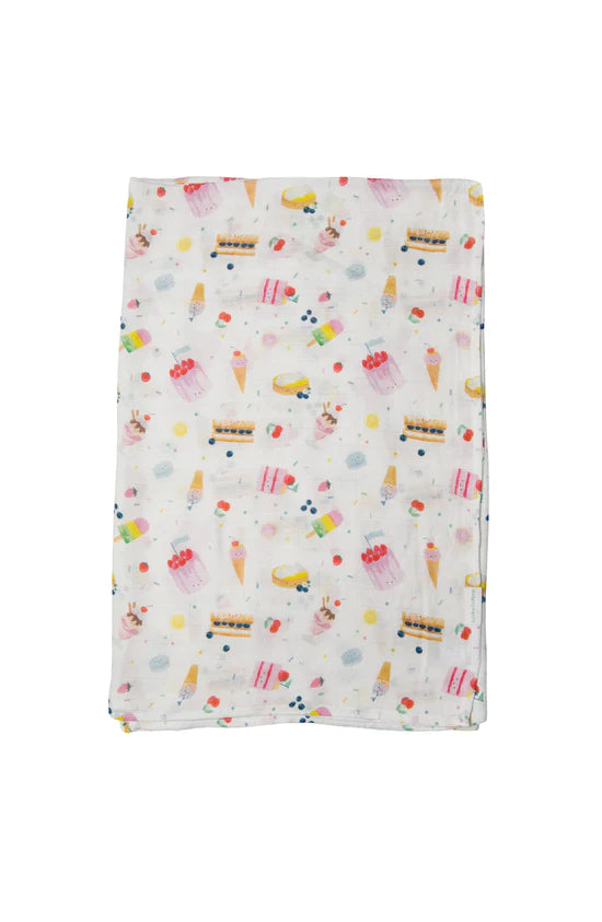 Loulou Lollipop Muslin Swaddle (Sweet Treats)