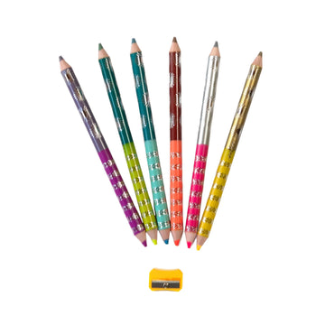 Sea Life 6 Jumbo Colour Pencils - 0