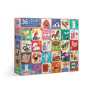My Farm Alphabet 36 Piece Giant Puzzle-1