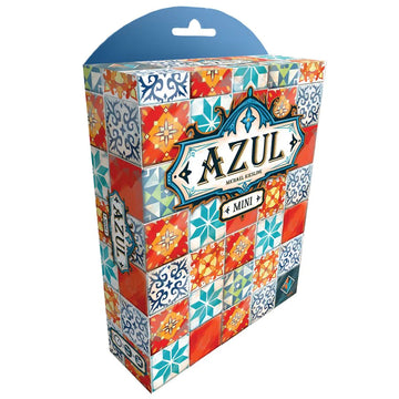 Azul Mini - Colorful Azul Mini board game box with intricate tile patterns, unique handmade Canadian gift.