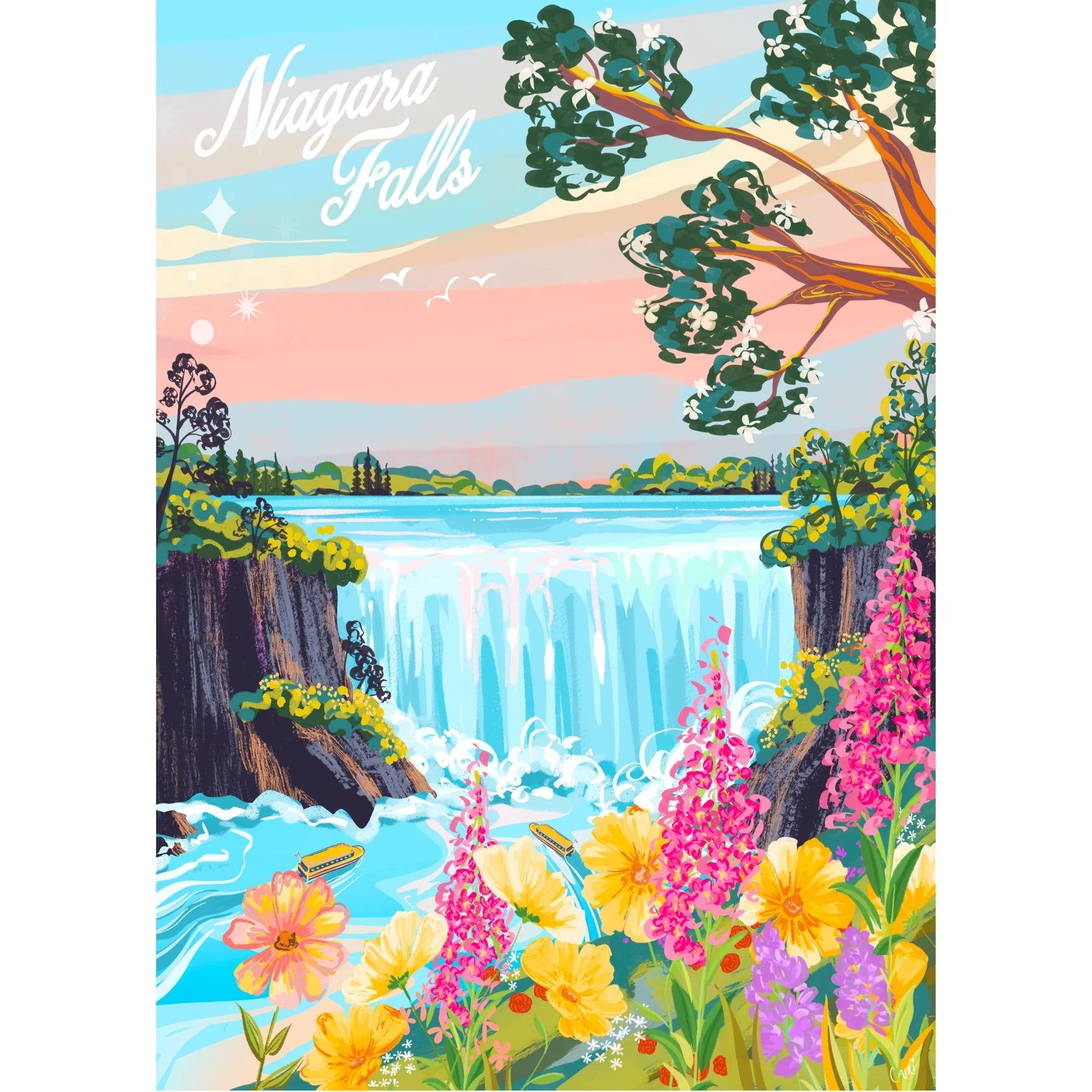 Villager Puzzles | Niagara Falls | 500-Piece Puzzle for Adults
