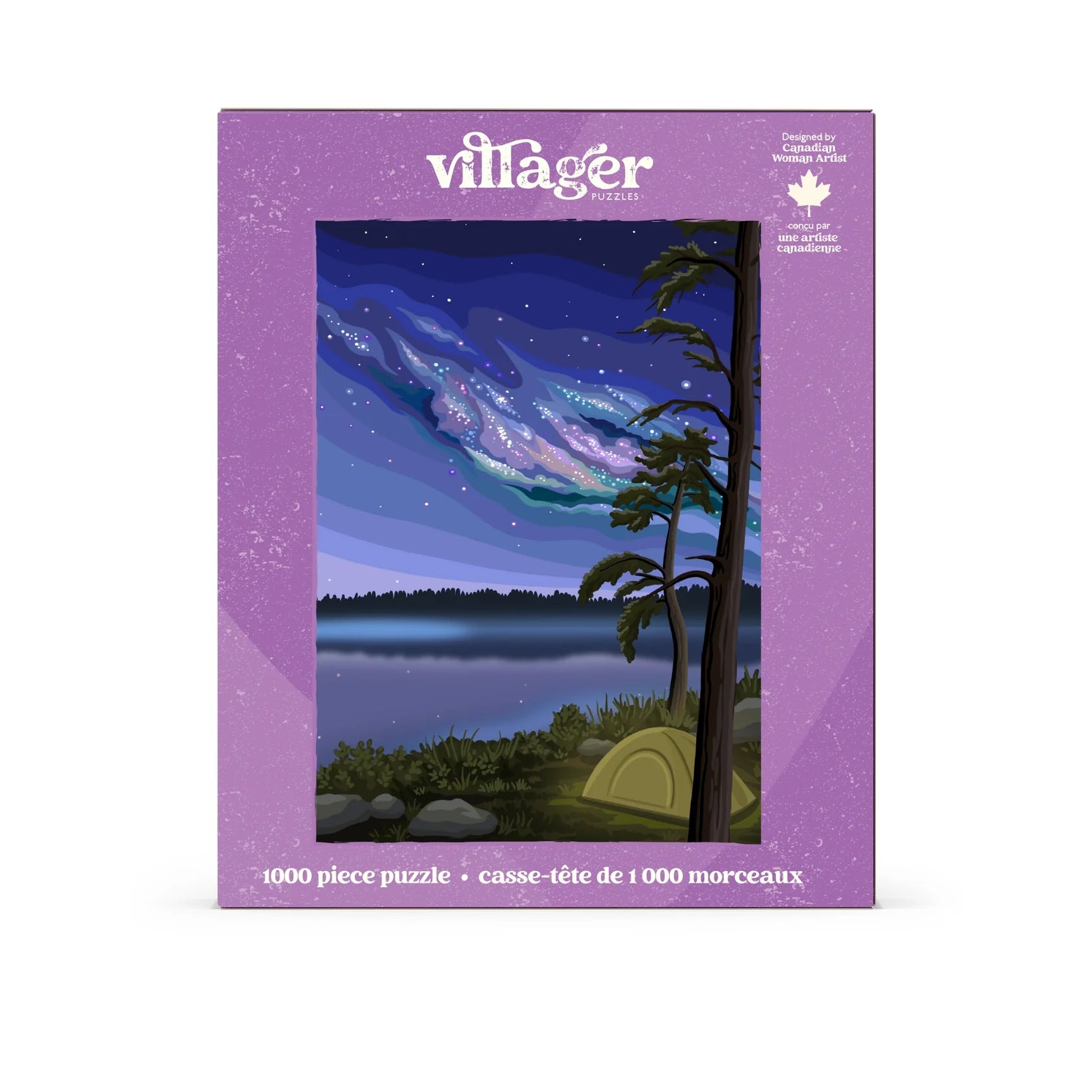 Villager Puzzles | Northern Camping | 1000-Piece Puzzle for Adults - 0