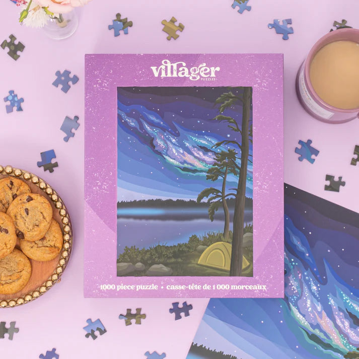 Villager Puzzles | Northern Camping | 1000-Piece Puzzle for Adults