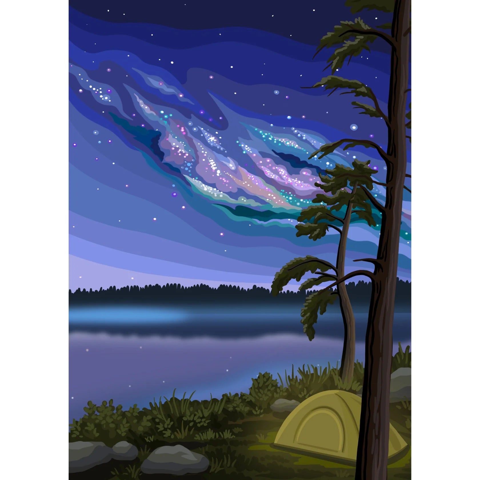 Villager Puzzles | Northern Camping | 1000-Piece Puzzle for Adults