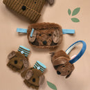 Morris Sausage Dog Knitted Gloves-3