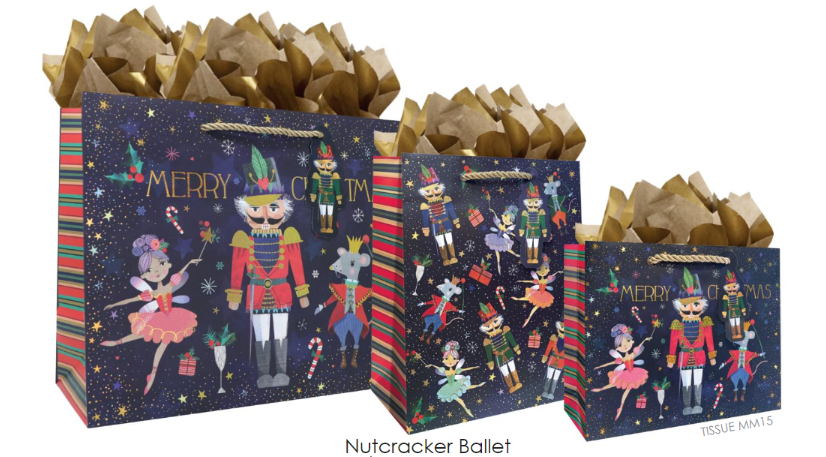 Nutcracker Ballet Gift Bag