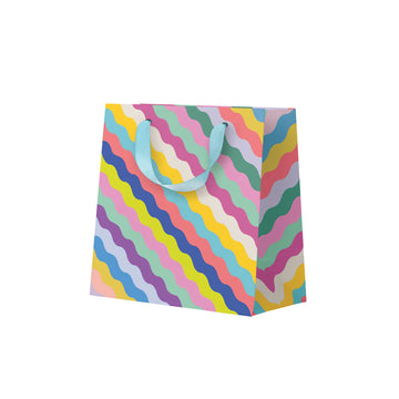 Wiggly Lines Small Gift Bag