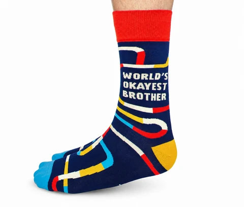 Men’s Okayest Brother Socks
