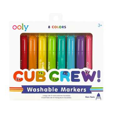 Cub Crew Washable Markers - Set of 8