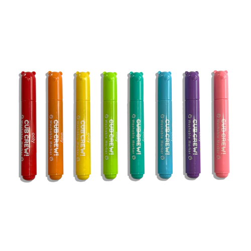 Cub Crew Washable Markers - Set of 8