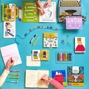 OOLY x Peanuts Activity Travel Kit & Double-Ended Markers - 0