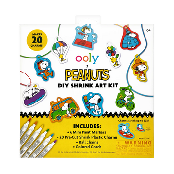 Peanuts DIY Shrink Art Kit
