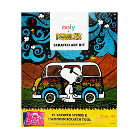 Peanuts Scratch Art Kit