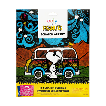 Peanuts Scratch Art Kit