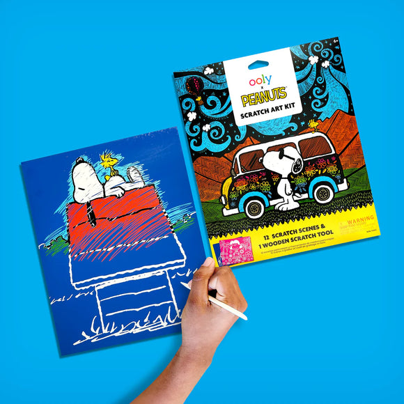 Peanuts Scratch Art Kit