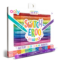 Switch-Eroo Sparkle Glittery Color Changing Markers - Set of 12-2