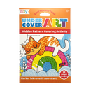 Undercover Art Hidden Pattern Coloring Activity Art Cards - Smitten Kittens-1