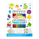 Yummy Yummy Scented Coloring Kit - Markers Stickers Coloring Book-1