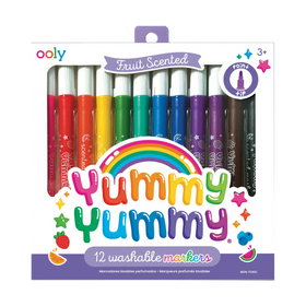 Yummy Yummy Scented Markers - Set of 12