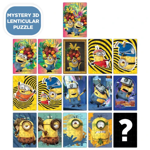 Minions Mystery Blind Bag 24PC Puzzle Assortment