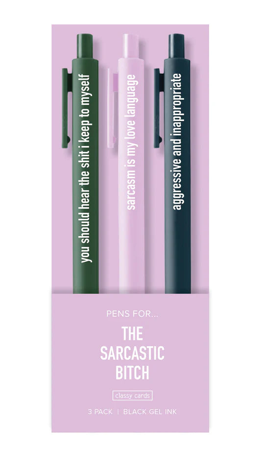 Sarcastic Bitch Pens