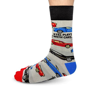 Men's Raised On Cars Socks