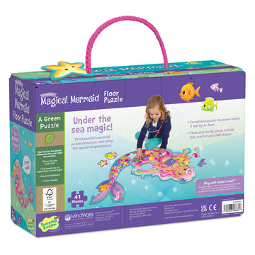 Floor Puzzle: Mermaid (41pc) - 0
