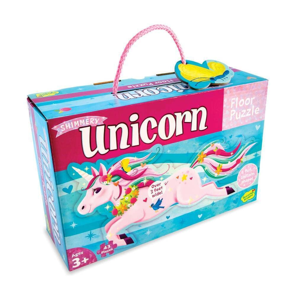 Floor Puzzle: Shimmery Unicorn (43pc)