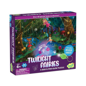 Seek & Find Glow Puzzle: Twilight Fairies