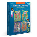 Ready to Learn - Human Anatomy 4-Puzzle 48 Piece Set-1