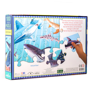 Love of Sharks 100 Piece Puzzle - 0