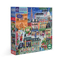 Paris Christmas 1000 Piece Puzzle-1