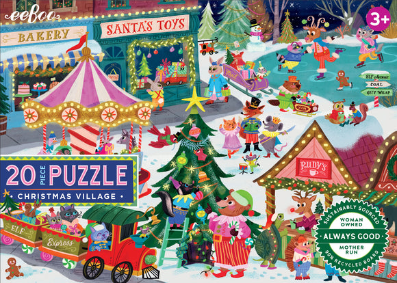 Christmas Village 20PC Puzzle