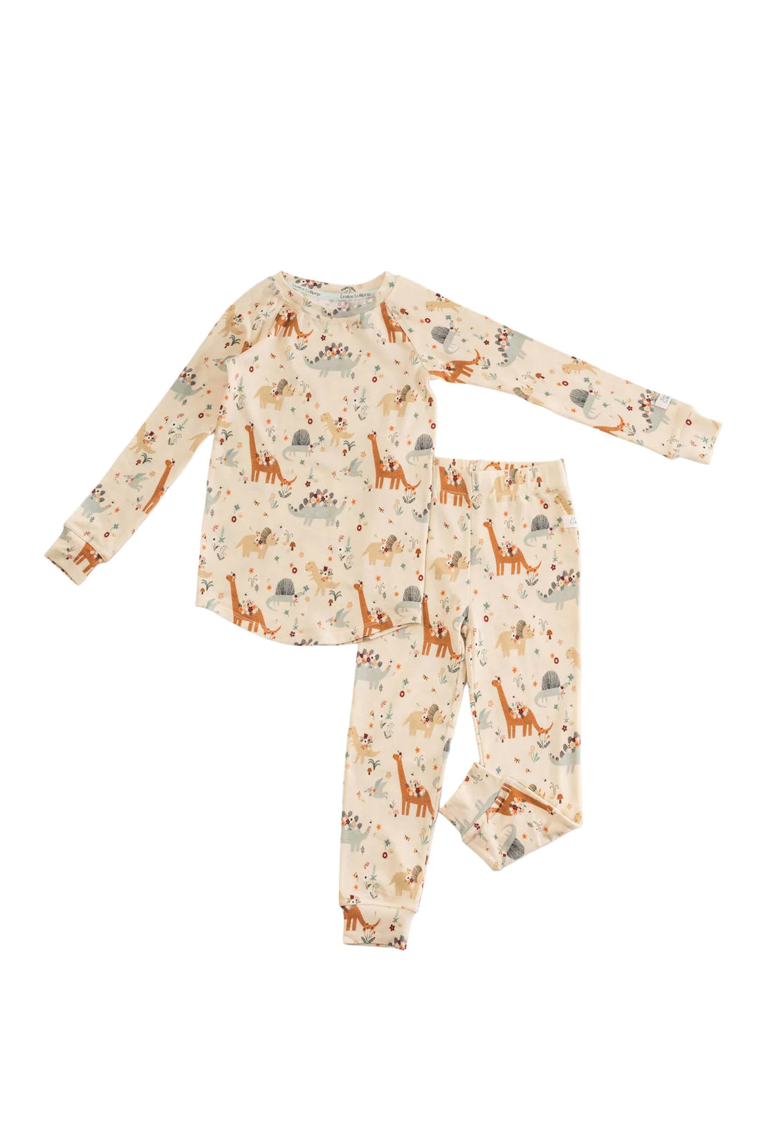 Baby Dinomite 2-pc Pajama Set by LouLou Lollipop