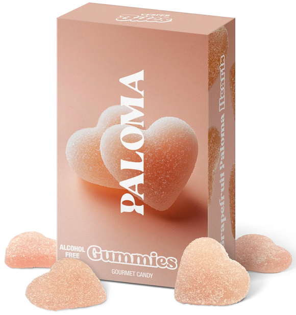 Paloma Hearts Cocktail Gummies