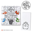 Mini Coloring Book – Heart Companions (Pets)-1