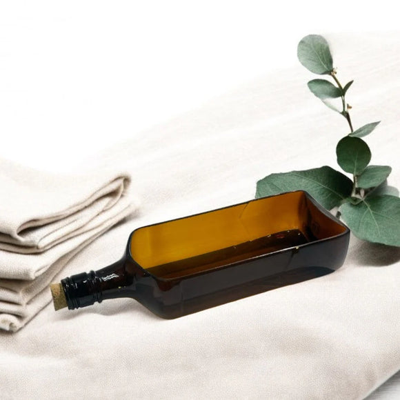 Ballantine Bottle Glass Platters