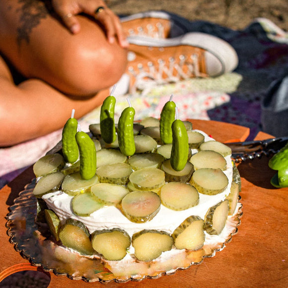 Pickle Party Birthday Candles