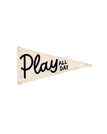 Canvas Pennant Flag - 0