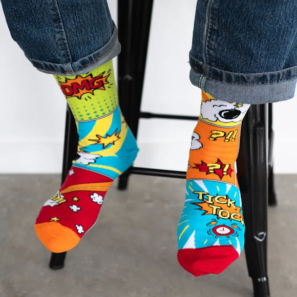 Men's Comic Book Socks