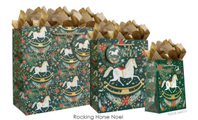 Rocking Horse Noel Gift Bag