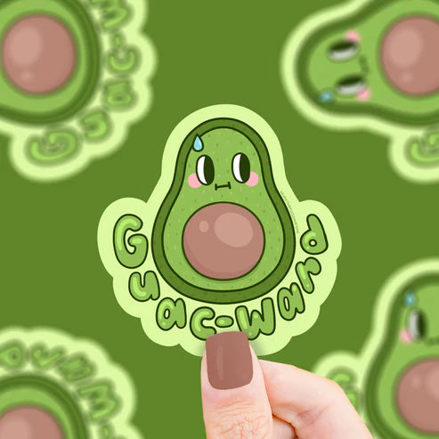 Guac-Ward Vinyl Sticker