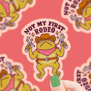 Not My First Rodeo Vinyl Sticker-1