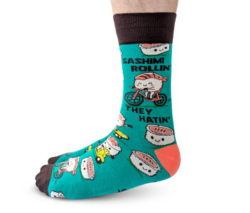 Men's Sashimi Rollin' Socks