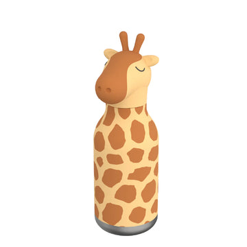 Giraffe Bestie Bottle | Asobu - Handmade Canadian giraffe-themed water bottle with unique gift design for kids.