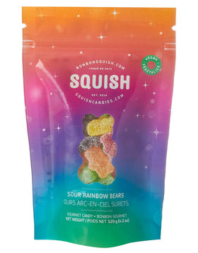 Vegan Sour Rainbow Bears (Squish)