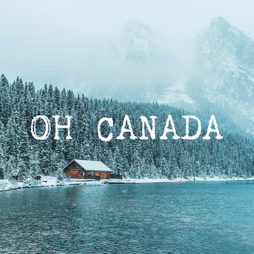Canada Cabin Art Card