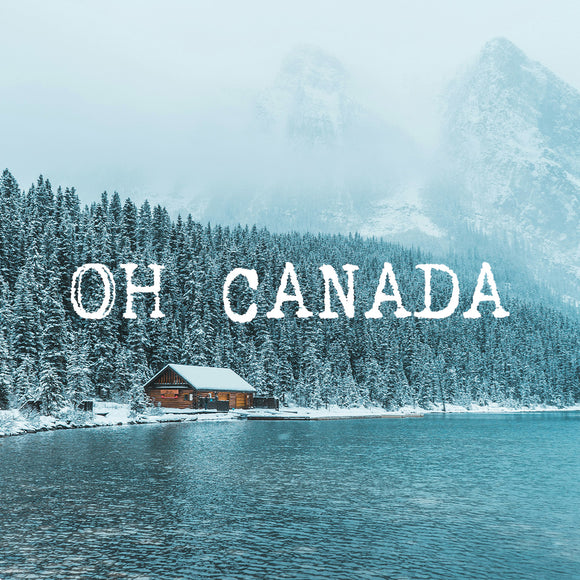 Canada Cabin Art Card