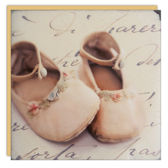 Baby Shoes (Pink) Card